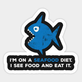 Seafood Diet Sticker